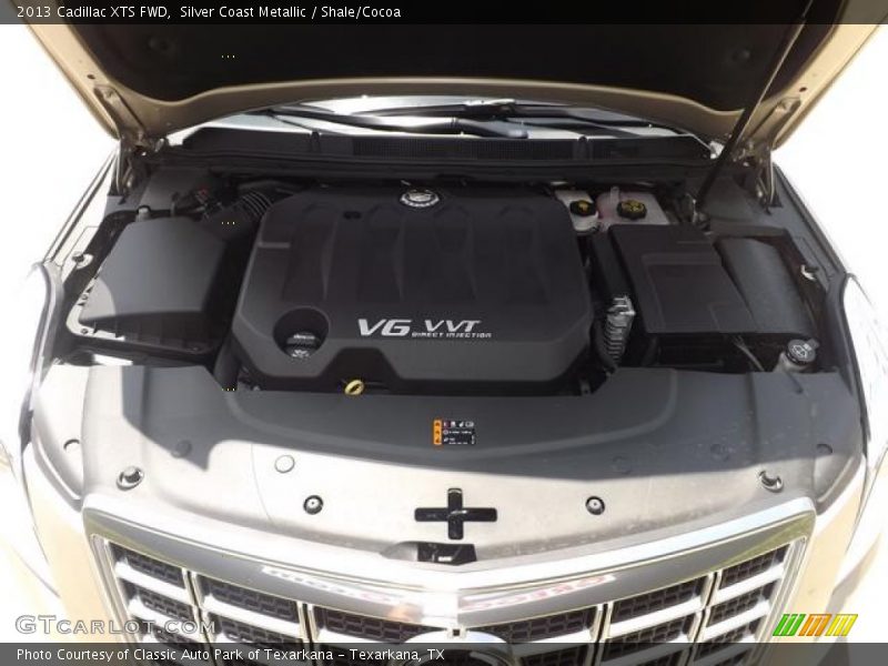 Silver Coast Metallic / Shale/Cocoa 2013 Cadillac XTS FWD