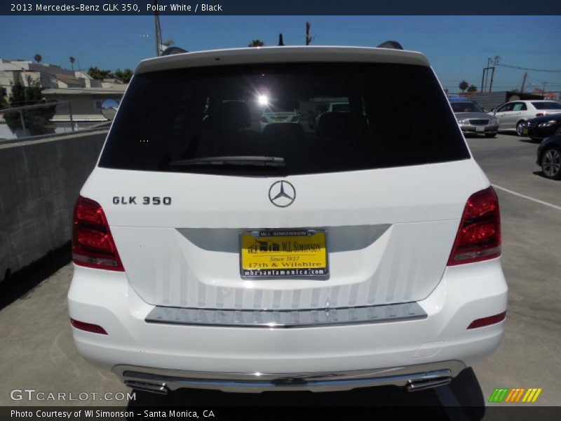 Polar White / Black 2013 Mercedes-Benz GLK 350