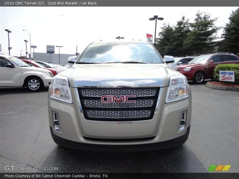 Gold Mist Metallic / Jet Black 2010 GMC Terrain SLT