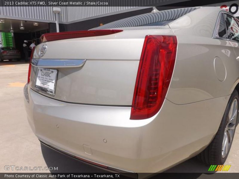 Silver Coast Metallic / Shale/Cocoa 2013 Cadillac XTS FWD