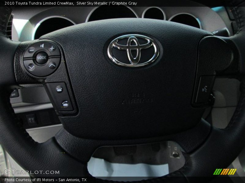 Silver Sky Metallic / Graphite Gray 2010 Toyota Tundra Limited CrewMax