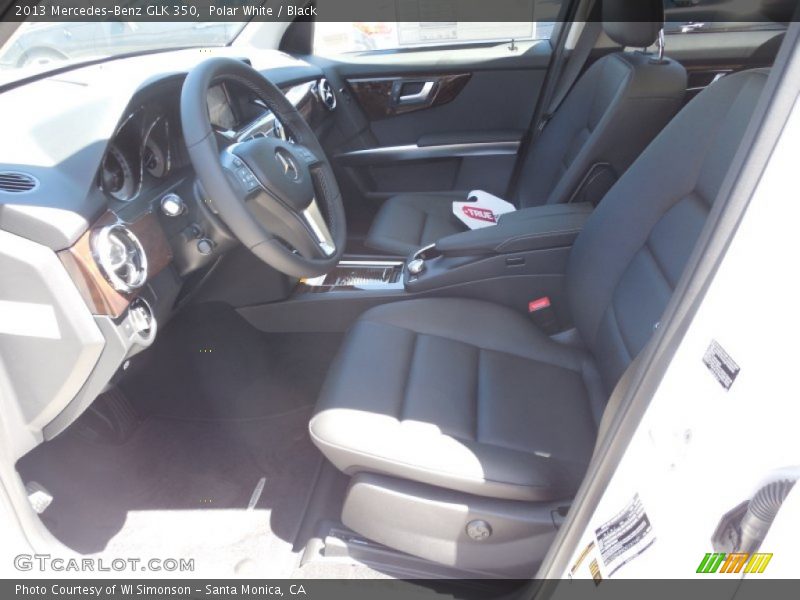 Polar White / Black 2013 Mercedes-Benz GLK 350