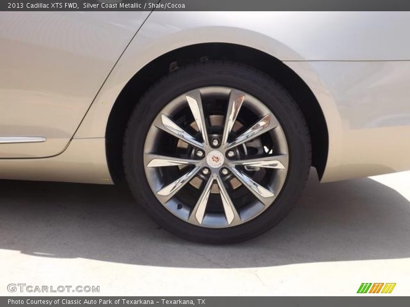 Silver Coast Metallic / Shale/Cocoa 2013 Cadillac XTS FWD