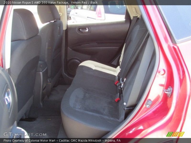 Venom Red / Black 2010 Nissan Rogue S AWD 360 Value Package