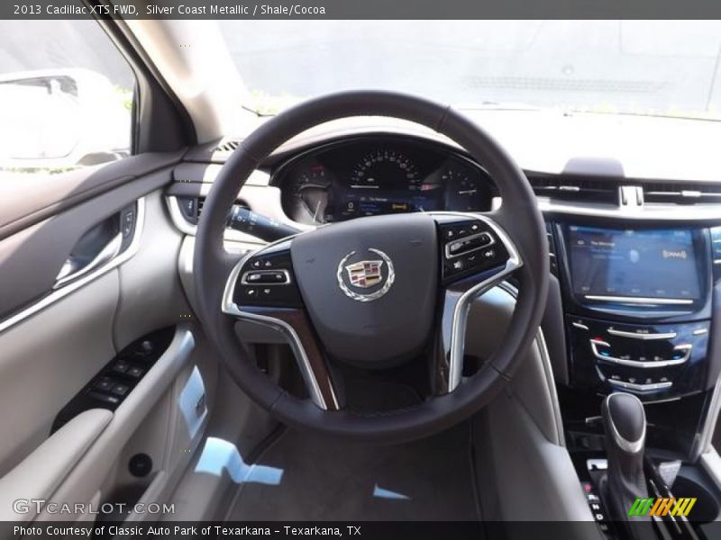 Silver Coast Metallic / Shale/Cocoa 2013 Cadillac XTS FWD