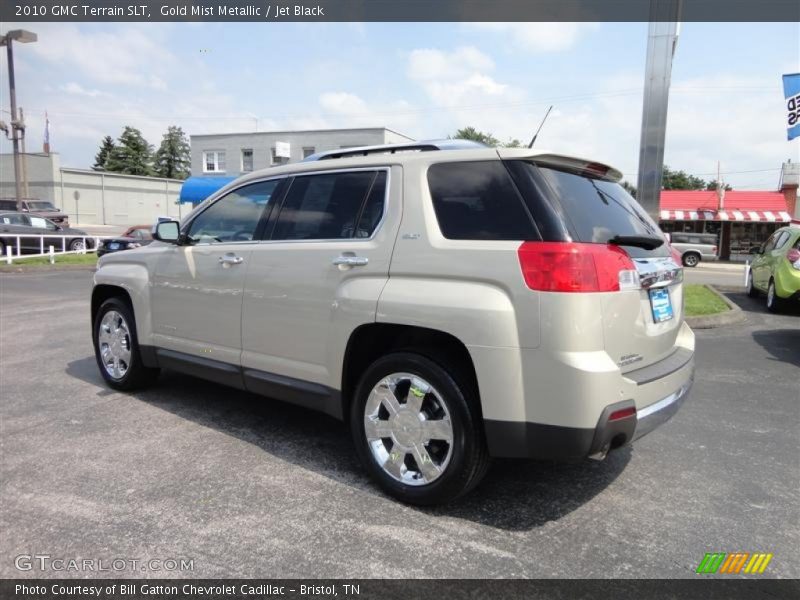 Gold Mist Metallic / Jet Black 2010 GMC Terrain SLT
