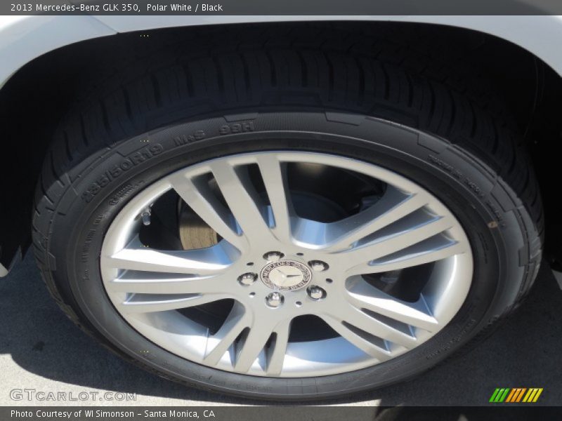 Polar White / Black 2013 Mercedes-Benz GLK 350