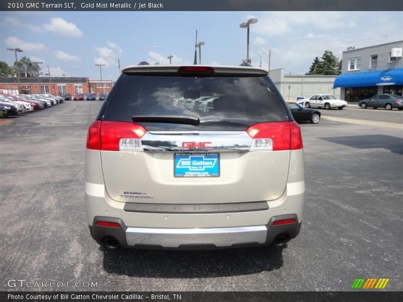 Gold Mist Metallic / Jet Black 2010 GMC Terrain SLT