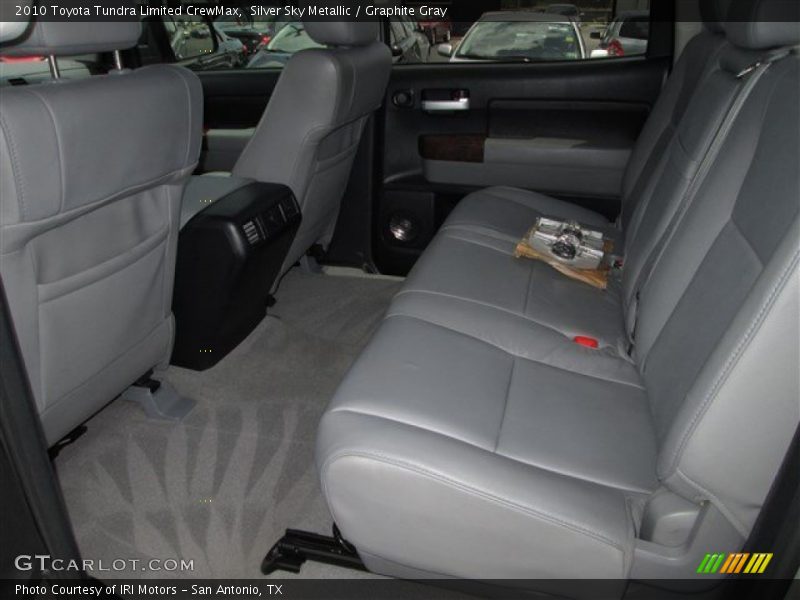 Silver Sky Metallic / Graphite Gray 2010 Toyota Tundra Limited CrewMax