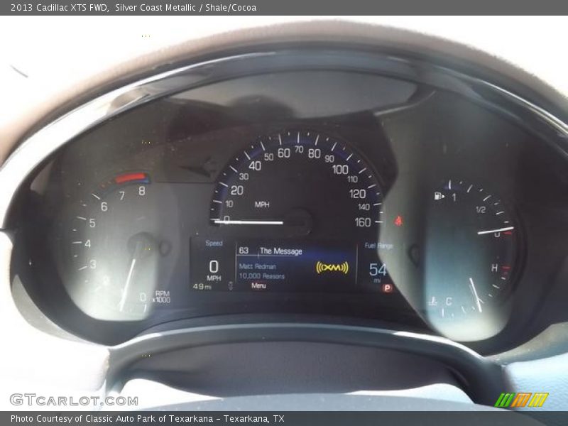 Silver Coast Metallic / Shale/Cocoa 2013 Cadillac XTS FWD