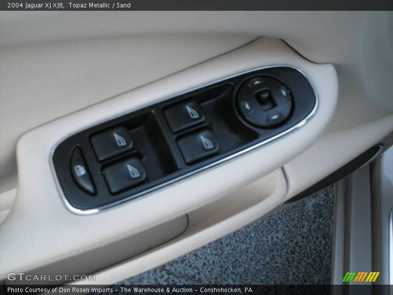 Topaz Metallic / Sand 2004 Jaguar XJ XJ8