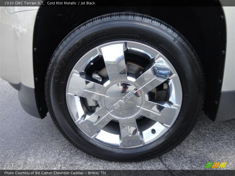 Gold Mist Metallic / Jet Black 2010 GMC Terrain SLT