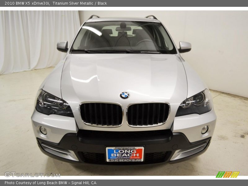 Titanium Silver Metallic / Black 2010 BMW X5 xDrive30i