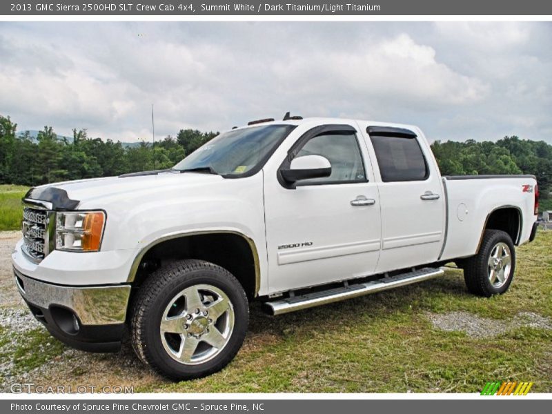  2013 Sierra 2500HD SLT Crew Cab 4x4 Summit White