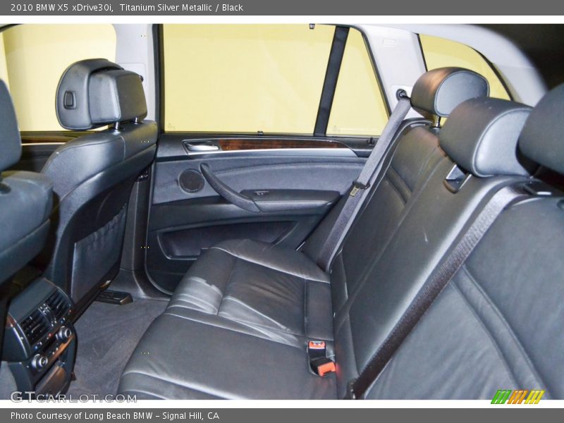 Titanium Silver Metallic / Black 2010 BMW X5 xDrive30i