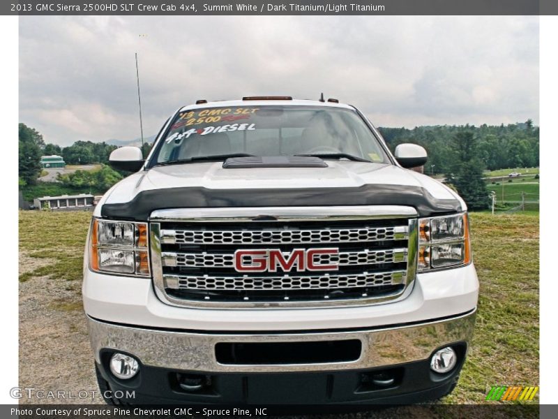  2013 Sierra 2500HD SLT Crew Cab 4x4 Summit White