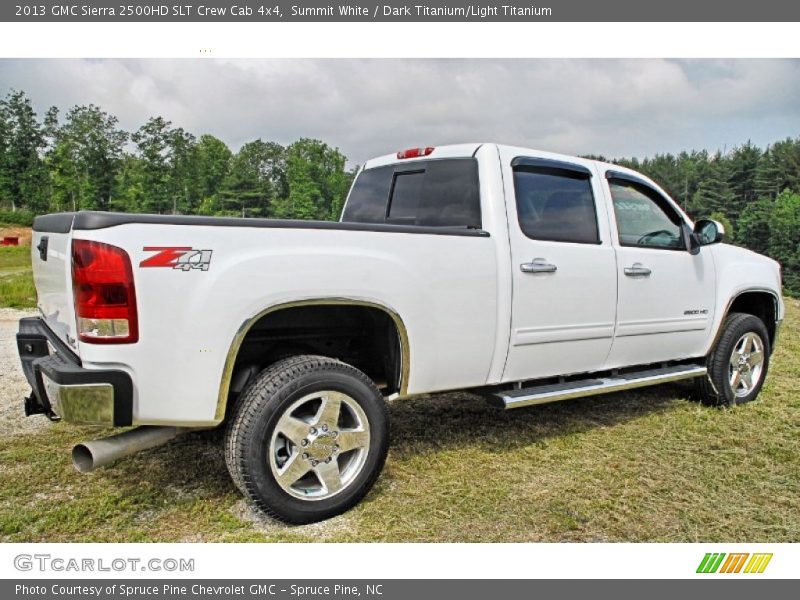  2013 Sierra 2500HD SLT Crew Cab 4x4 Summit White