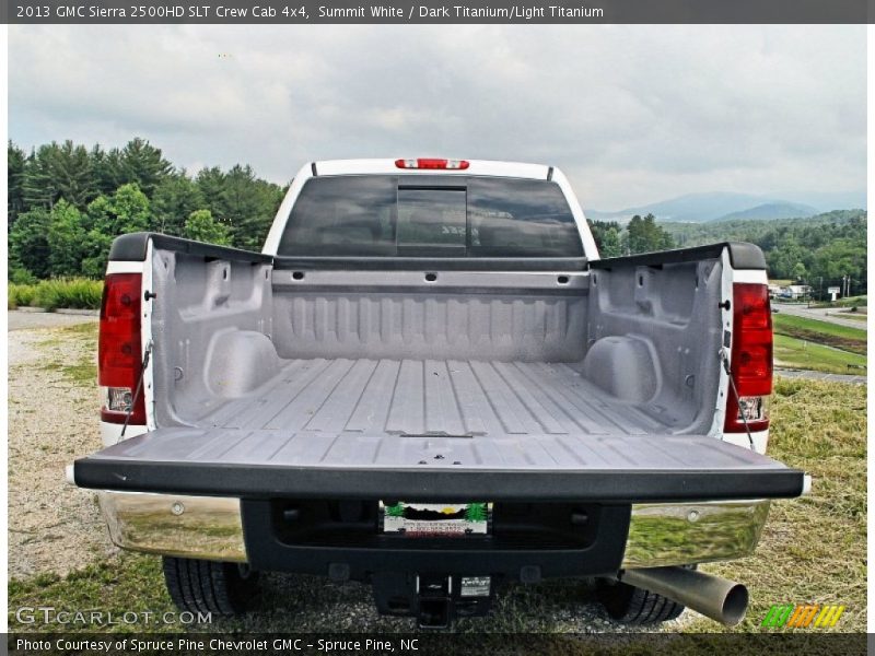 Summit White / Dark Titanium/Light Titanium 2013 GMC Sierra 2500HD SLT Crew Cab 4x4