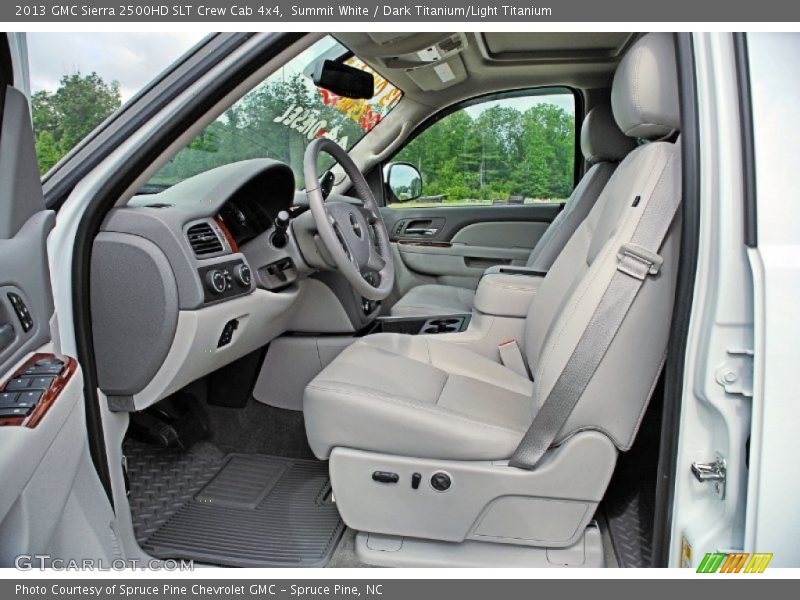  2013 Sierra 2500HD SLT Crew Cab 4x4 Dark Titanium/Light Titanium Interior