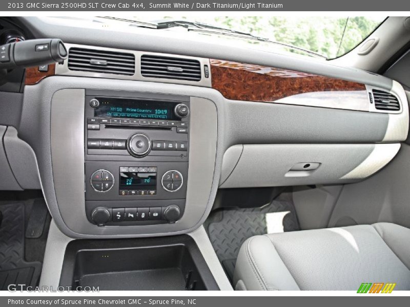 Dashboard of 2013 Sierra 2500HD SLT Crew Cab 4x4