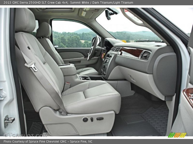 Front Seat of 2013 Sierra 2500HD SLT Crew Cab 4x4