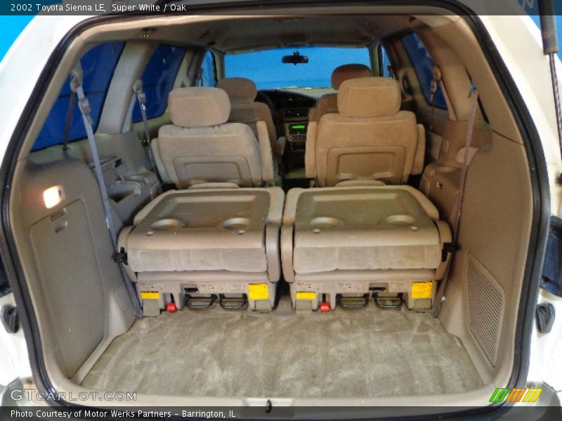 Super White / Oak 2002 Toyota Sienna LE