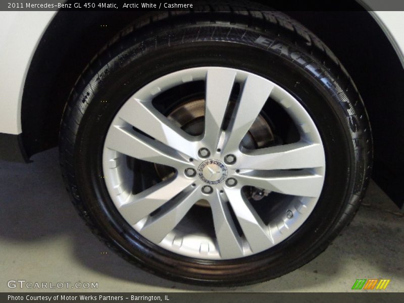 Arctic White / Cashmere 2011 Mercedes-Benz GL 450 4Matic