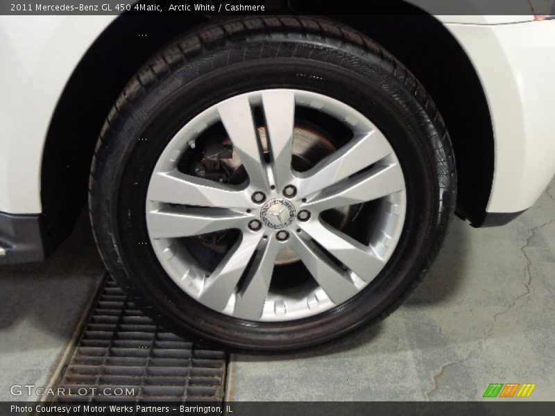 Arctic White / Cashmere 2011 Mercedes-Benz GL 450 4Matic