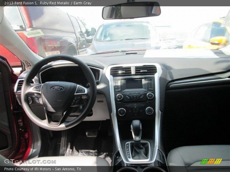 Ruby Red Metallic / Earth Gray 2013 Ford Fusion S