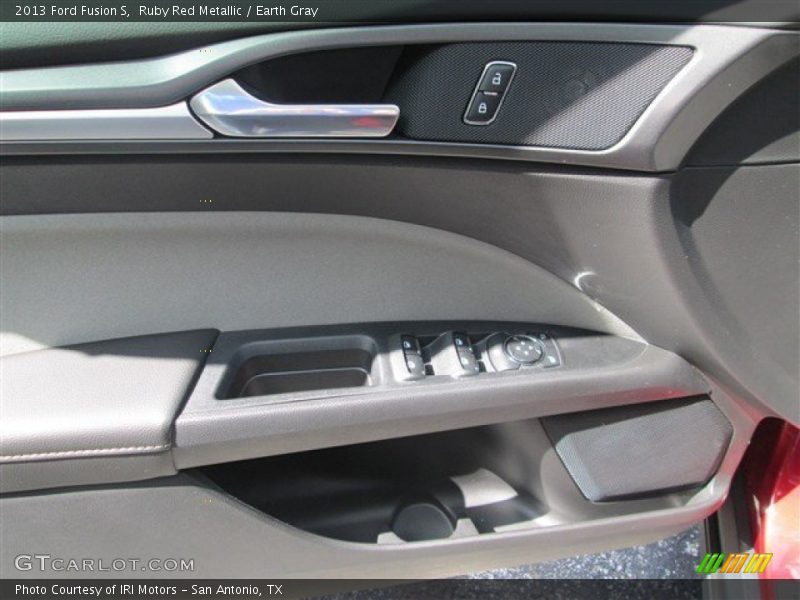 Ruby Red Metallic / Earth Gray 2013 Ford Fusion S
