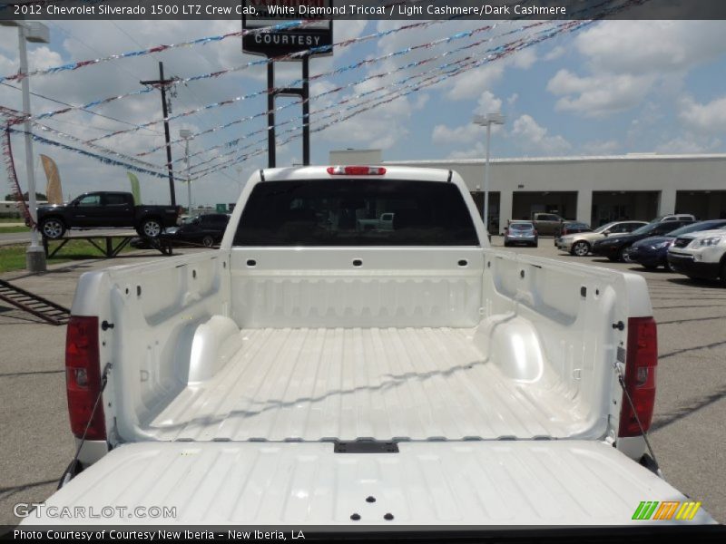 White Diamond Tricoat / Light Cashmere/Dark Cashmere 2012 Chevrolet Silverado 1500 LTZ Crew Cab