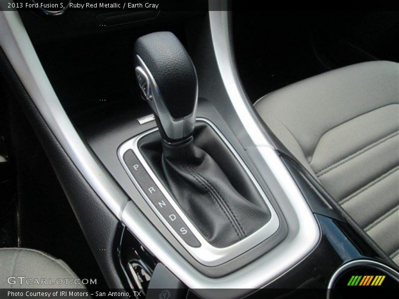 Ruby Red Metallic / Earth Gray 2013 Ford Fusion S