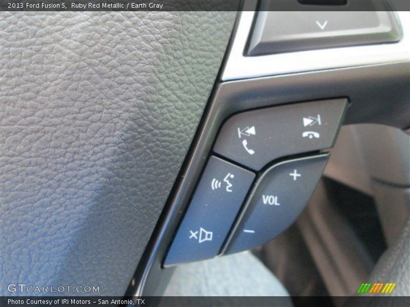 Ruby Red Metallic / Earth Gray 2013 Ford Fusion S