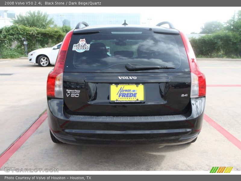 Black Stone / Dark Beige/Quartz 2008 Volvo V50 2.4i