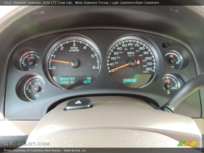  2012 Silverado 1500 LTZ Crew Cab LTZ Crew Cab Gauges