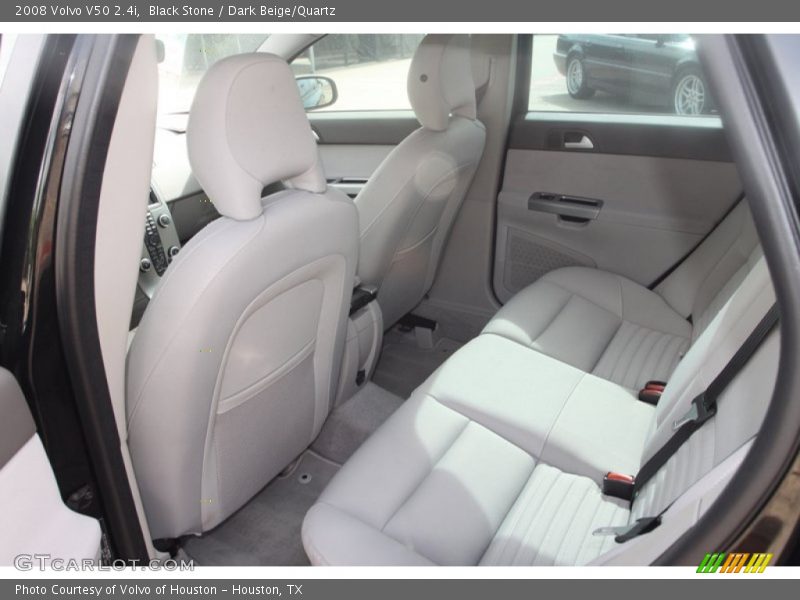 Rear Seat of 2008 V50 2.4i