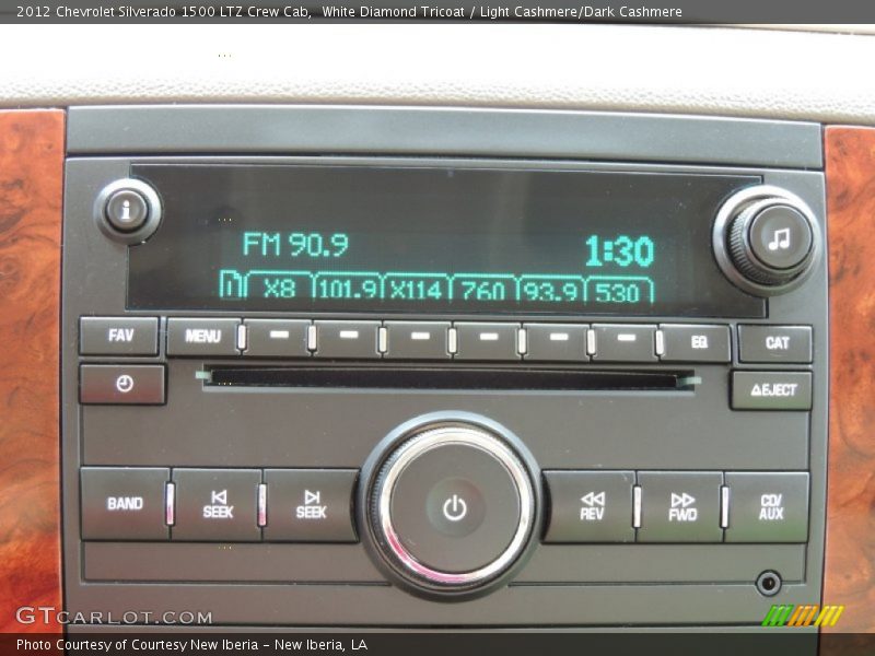 Audio System of 2012 Silverado 1500 LTZ Crew Cab