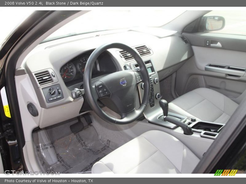 Dark Beige/Quartz Interior - 2008 V50 2.4i 