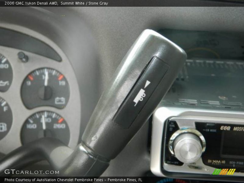 Summit White / Stone Gray 2006 GMC Yukon Denali AWD