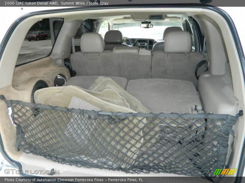 Summit White / Stone Gray 2006 GMC Yukon Denali AWD