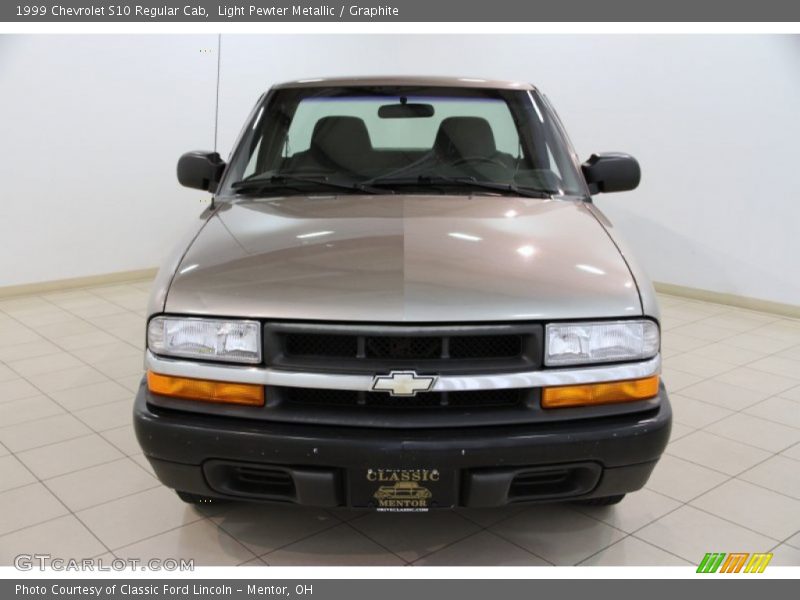Light Pewter Metallic / Graphite 1999 Chevrolet S10 Regular Cab