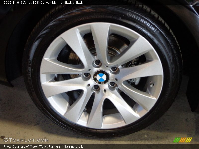 Jet Black / Black 2012 BMW 3 Series 328i Convertible