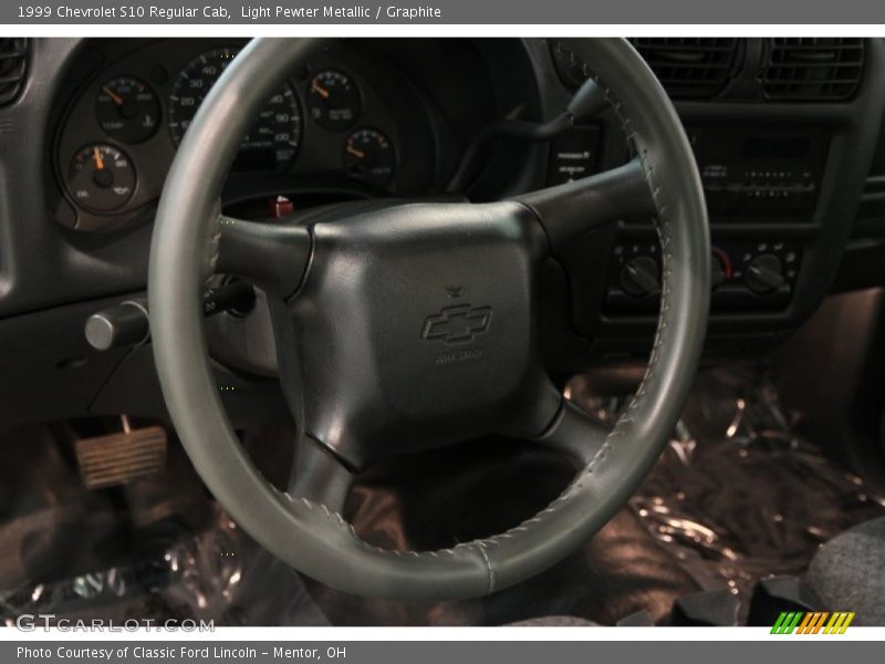 Light Pewter Metallic / Graphite 1999 Chevrolet S10 Regular Cab