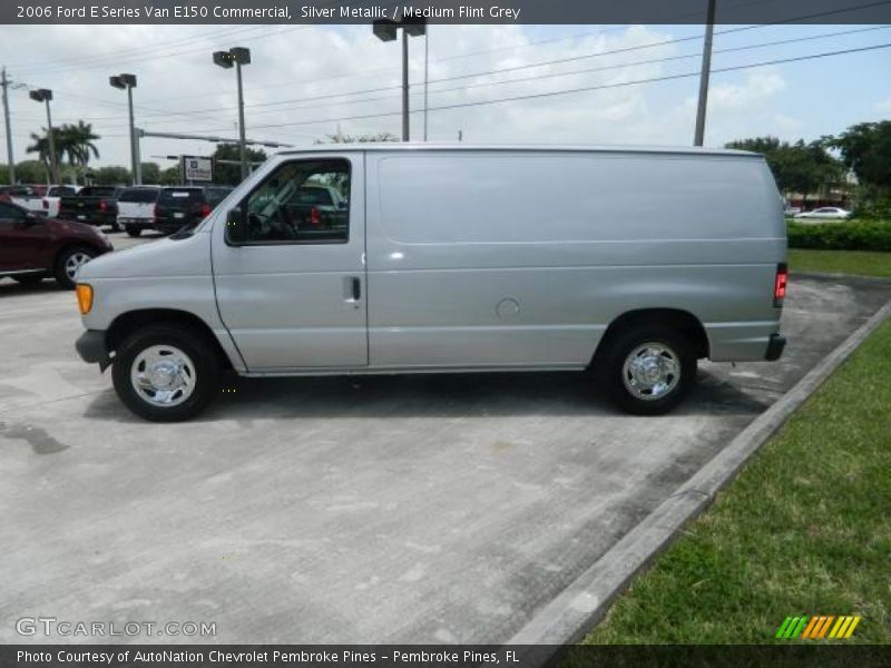 Silver Metallic / Medium Flint Grey 2006 Ford E Series Van E150 Commercial