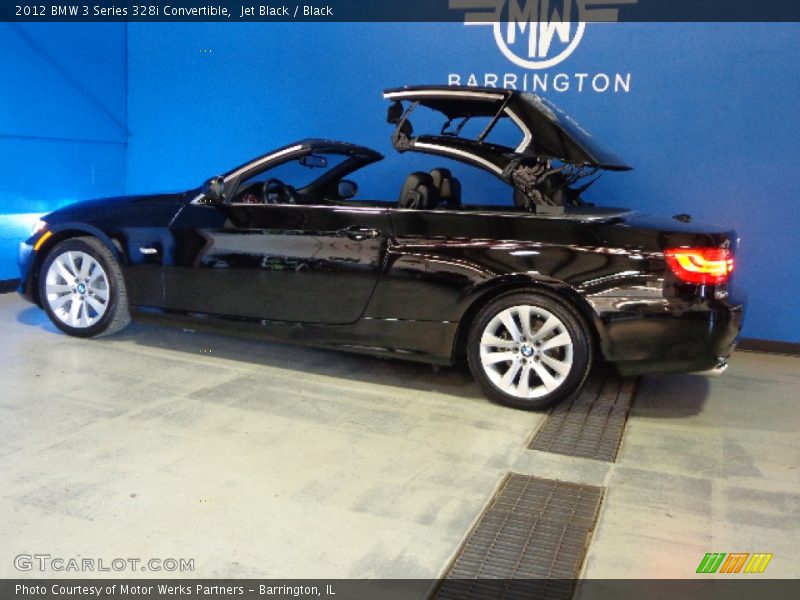 Jet Black / Black 2012 BMW 3 Series 328i Convertible
