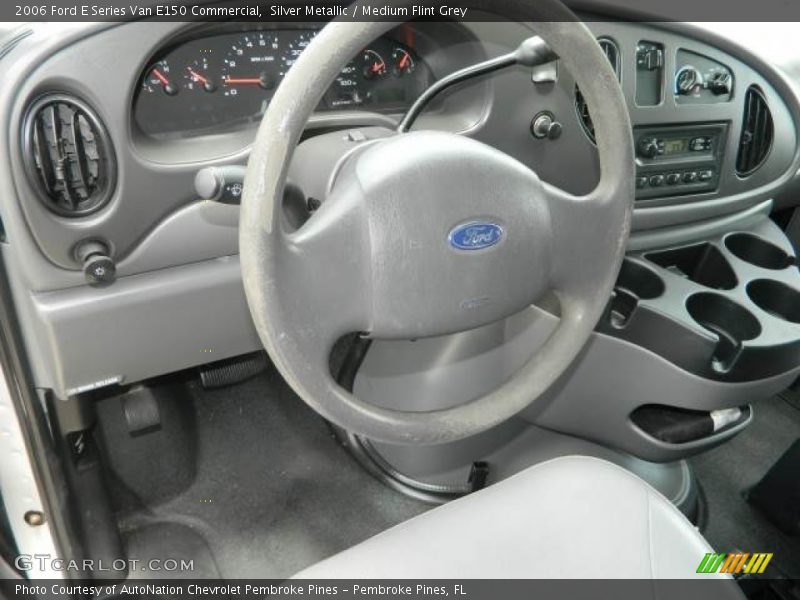 Silver Metallic / Medium Flint Grey 2006 Ford E Series Van E150 Commercial