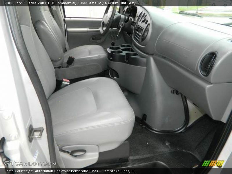 Silver Metallic / Medium Flint Grey 2006 Ford E Series Van E150 Commercial
