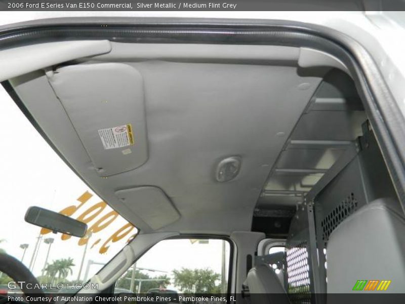 Silver Metallic / Medium Flint Grey 2006 Ford E Series Van E150 Commercial
