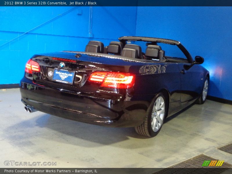 Jet Black / Black 2012 BMW 3 Series 328i Convertible