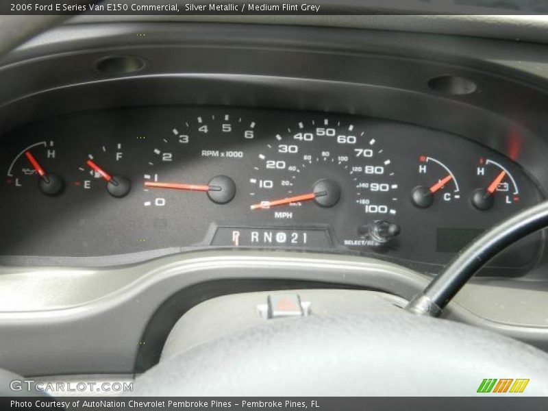 Silver Metallic / Medium Flint Grey 2006 Ford E Series Van E150 Commercial